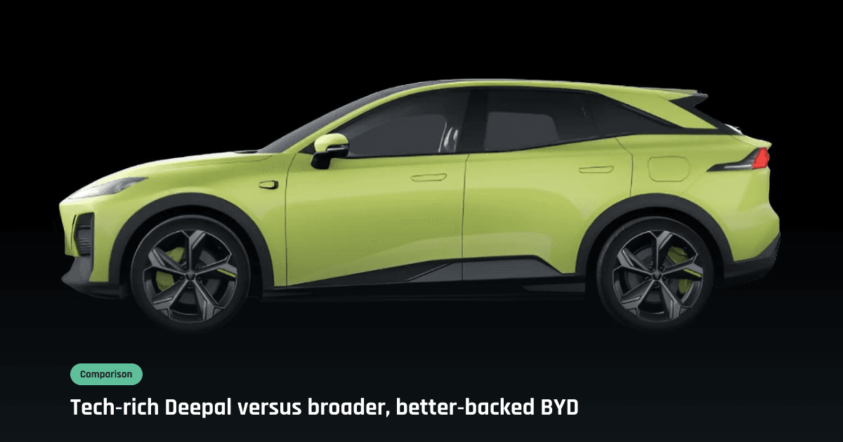 Deepal S07 vs BYD Sealion 7: which EV SUV fits Nepal better?