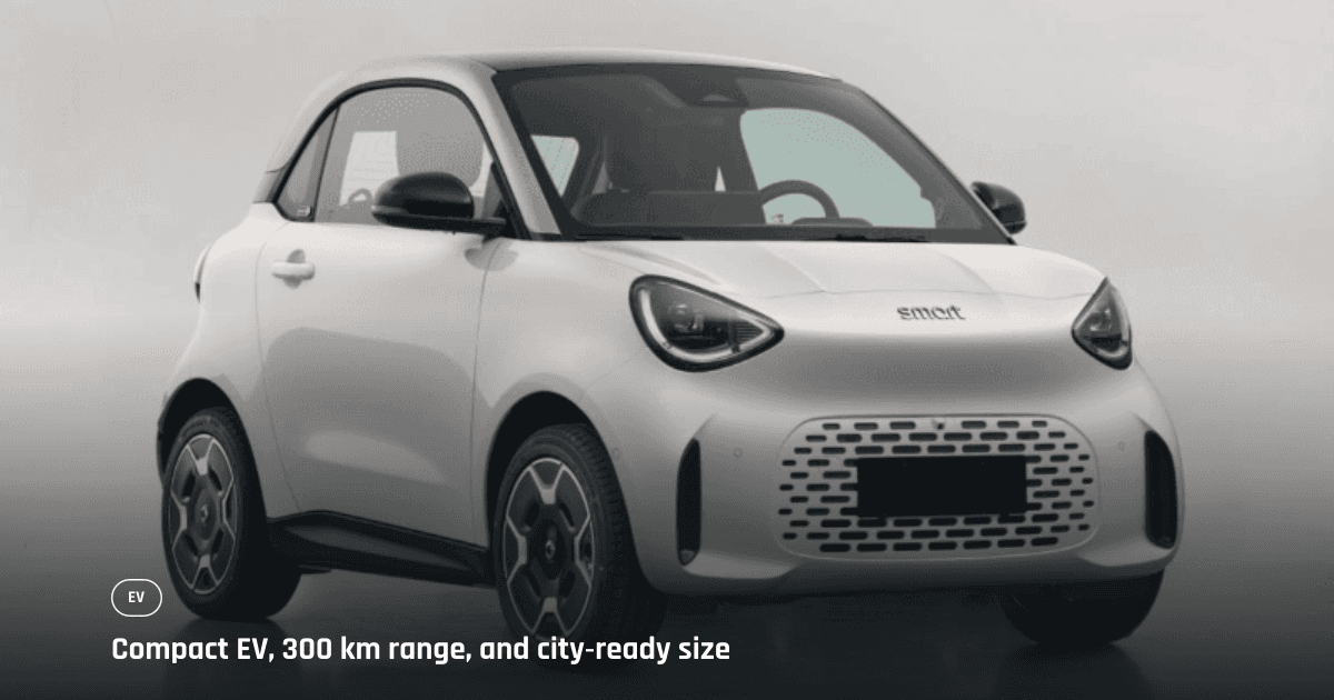 Geely and Mercedes-Benz-backed Smart 32 micro EV is expected