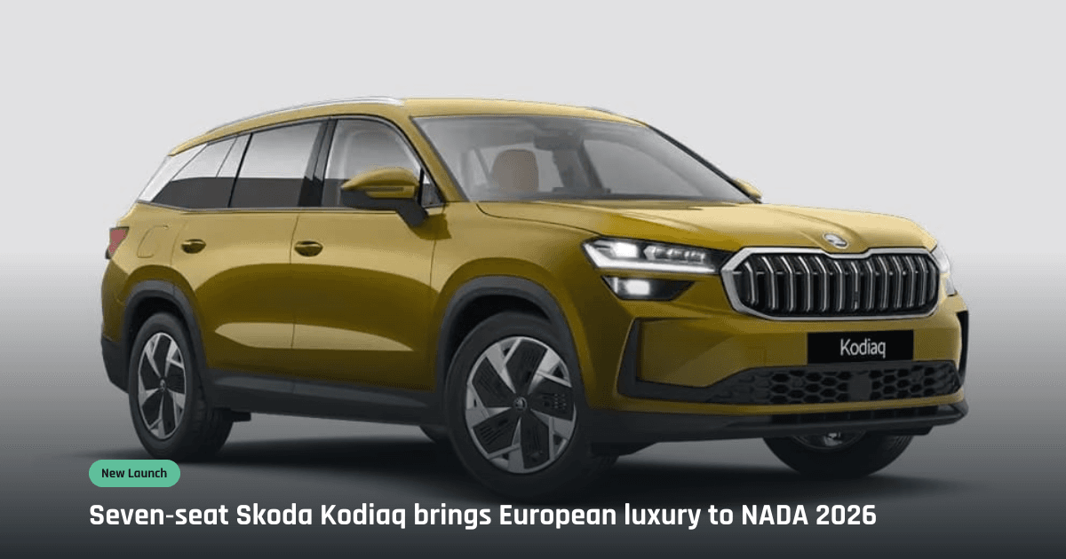 New‑generation Skoda Kodiaq unveiled at NADA Auto Show 2026