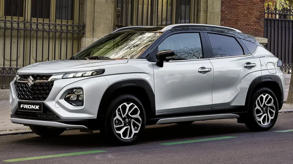 A Maruti Suzuki Fronx compact crossover SUV